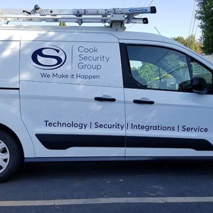 Vehicle Graphics install by Screamin' Signs & Graphics