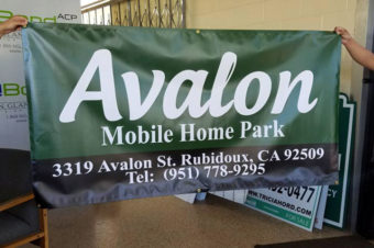 Custom Banners by Screamin' Signs & Graphics in Riverside, CA
