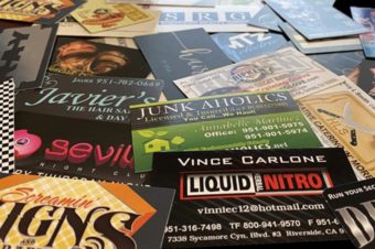Custom Business Cards by Screamin' Signs & Graphics